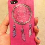 Monograma de Flores Grande para Almofada