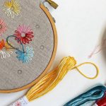 Monograma Grande com Rosa e Folhas