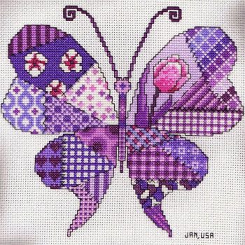 Borboleta Patchwork Retalhos 2