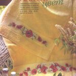 Caminho de Mesa Rosa com Amarelo