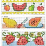 Jogo de Cozinha em Ponto Cruz, veja Modelos