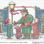 Alfabeto de Natal – Neve Azul