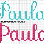 Coleção de nomes em Ponto Cruz – Letra Q