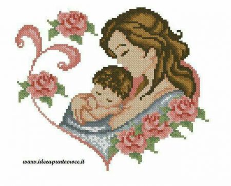 Coleção Dia das Mães BordadoPontoCruz com 16