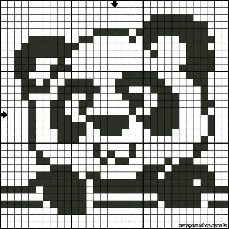 Urso Ursinho Panda BordadoPontoCruz 015