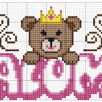 Barrado de Frutas e Vegetais em Ponto Cruz para Cozinha