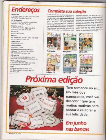 Agulha de Ouro 010 88