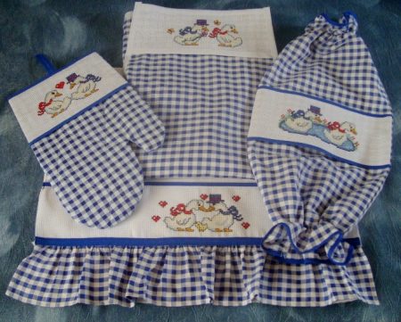 Avental BordadoPontoCruz 07