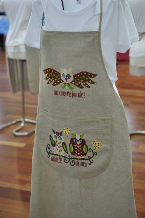 Avental BordadoPontoCruz 14