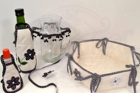 Avental ou capa para potes BordadoPontoCruz 07