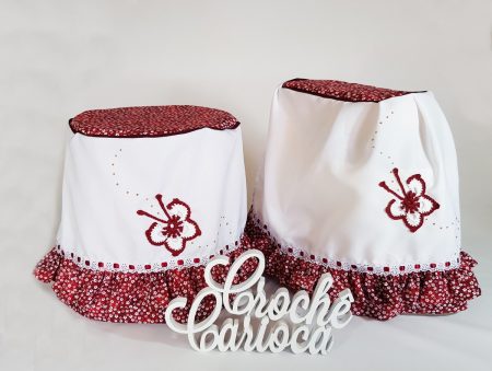 Capa para Batedeira BordadoPontoCruz 04