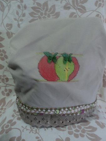 Capa para Batedeira BordadoPontoCruz 05