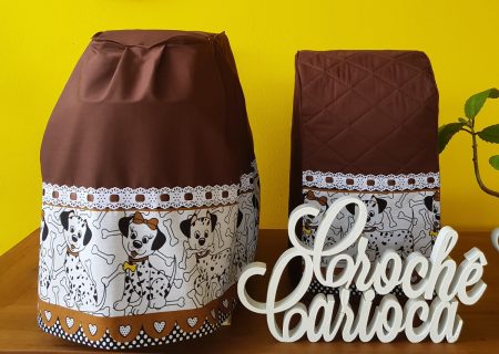 Capa para Batedeira BordadoPontoCruz 07