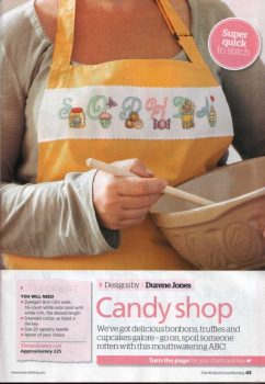 Monograma Alfabeto Doces BordadoPontoCruz 02