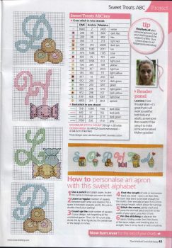 Monograma Alfabeto Doces BordadoPontoCruz 02b