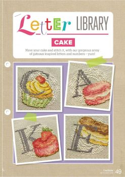 Monograma Alfabeto Doces BordadoPontoCruz 03