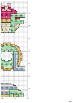 Monograma Alfabeto Doces BordadoPontoCruz 04g